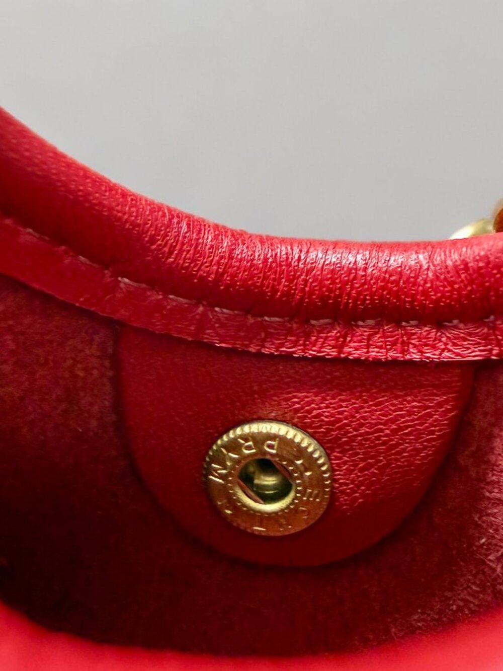 Coach Mini Red Ergo Keyfob Keychain Key Ring 7255 - Picture 11 of 13